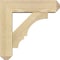 Ekena Millwork Balboa Craftsman Rough Sawn Bracket w/ Offset Brace, Douglas Fir, 6"W x 20"D x 20"H BKT0604X20X20BOA04RDF - alternate 3